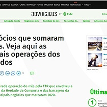 Os negcios que somaram milhes. Veja aqui as principais operaes dos advogados